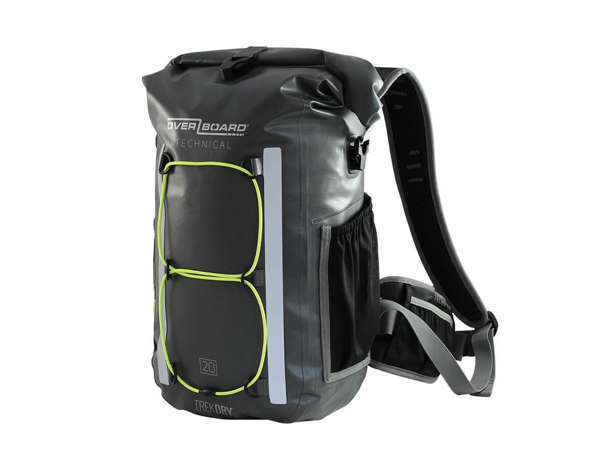 Overboard 25L Capacity Bag Waterproof Backpack Yellow Black Drybag Backpack  | eBay